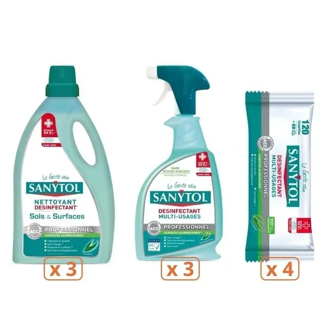 Sanytol Multi-Surface Disinfection Kit - Classic Formula