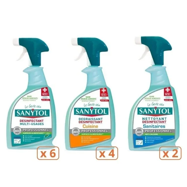 Sanytol Disinfectant Pack - Multi-Purpose Kitchen & Bathroom