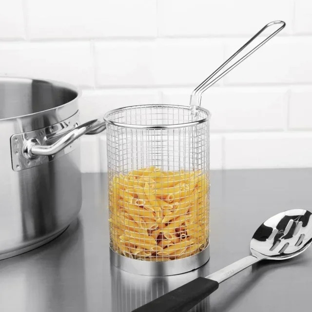 Colino per Pasta in Acciaio Inox - Diametro 12 cm