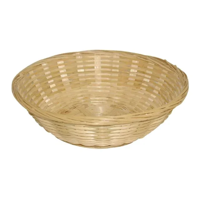 Round Wicker Bread Basket - 20 cm Diameter