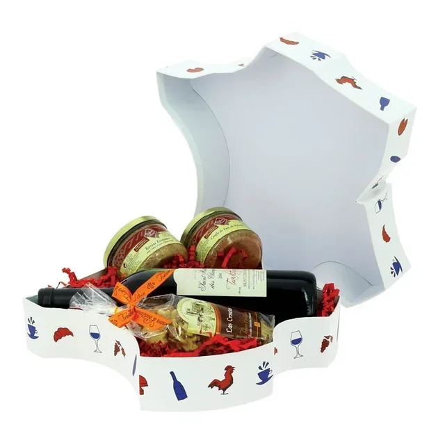 Cesta de armazenamento França Hexágono - 320 x 300 mm