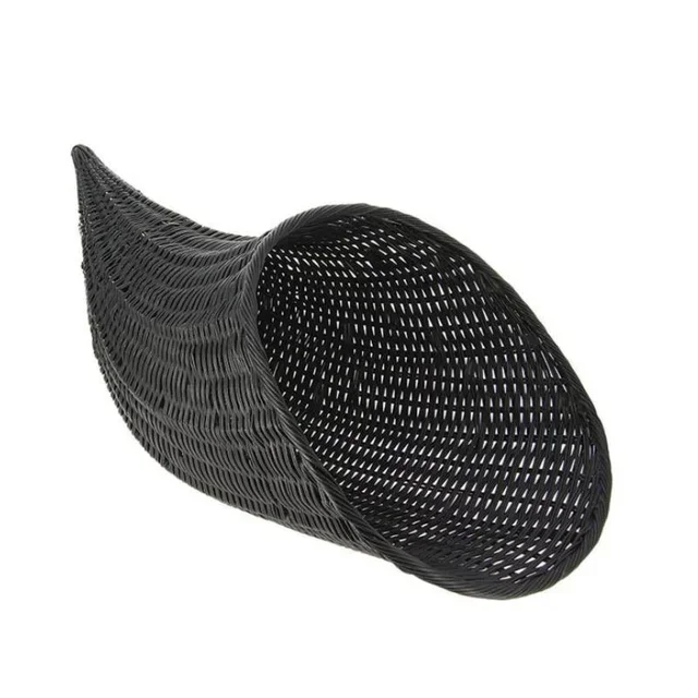 Panier de Manutention Licorne pour Poissonnerie - Longueur 650 mm x Profondeur 350 mm - Finition Noire