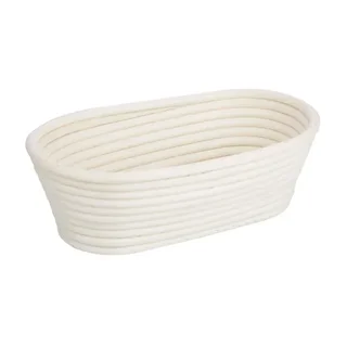 Cesto de Fermentação Oval em Rattan 250 x 150 x 80 mm