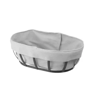 Cestino per Pane Ovale con Copertura - 25 x 16 cm