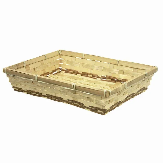 Tarko Bambus Aufbewahrungskorb Quito - Rechteckige Form 28 x 20 cm