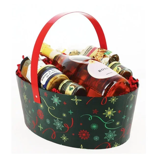 Panier de Transport Ovale Vert 360x230 mm