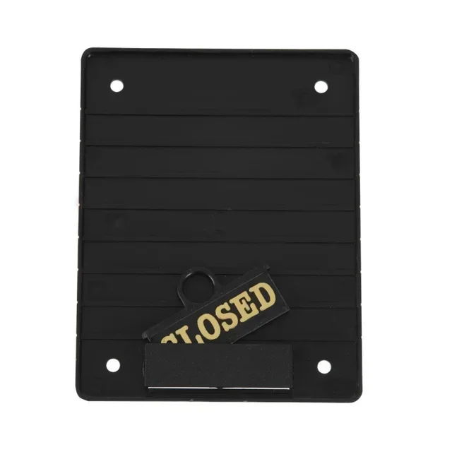 Panneau Affichage Horaires Ouverture