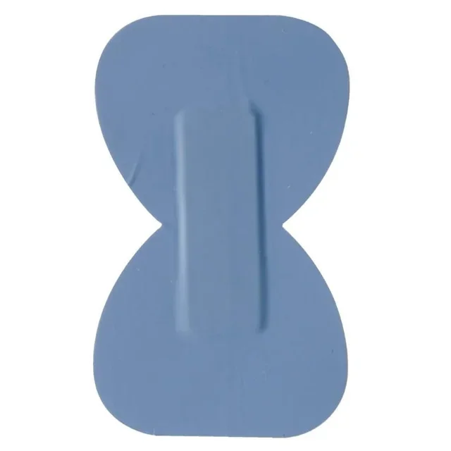 Blue Finger Tip Adhesive Bandages 75x45 mm - Box of 50 units
