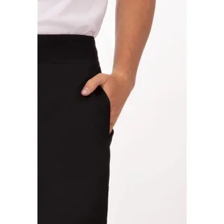 Calça Slim Fit Masculina Preta - Tamanhos Grandes L