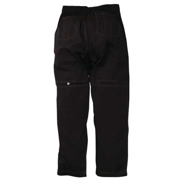 Black Unisex Baggy Pants for Kitchen - Size M