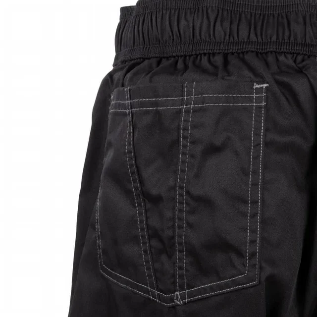 Black Baggy Fit Unisex Chef Pants - Size L
