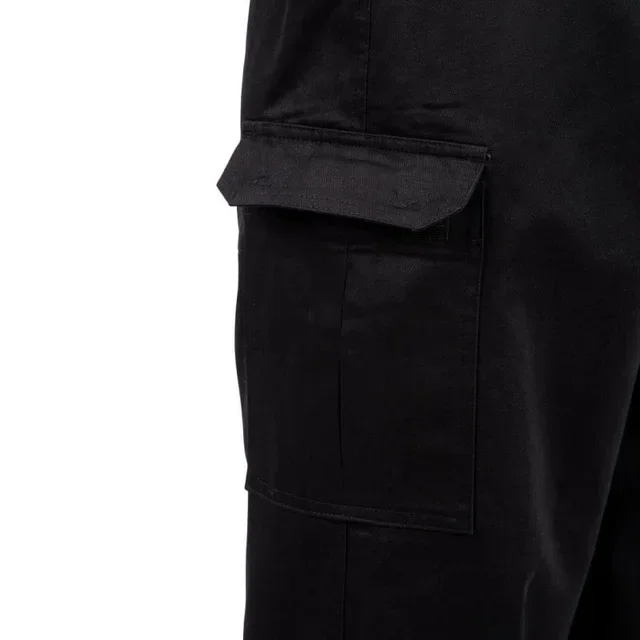Pantalon Cargo de Cuisine Mixte Noir Taille M