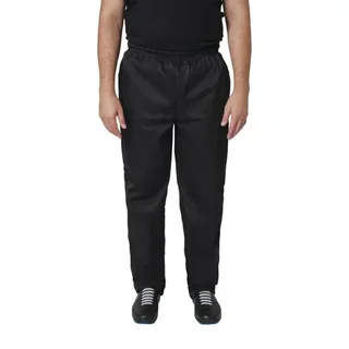 Unisex Black Kitchen Pants Vegas - Size XS