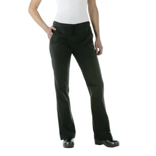 Women's Black Executive Work Pants Size S - Chef Collection