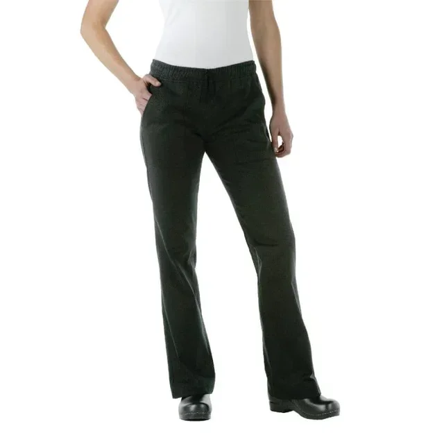Women's Black Executive Work Pants Size S - Chef Collection