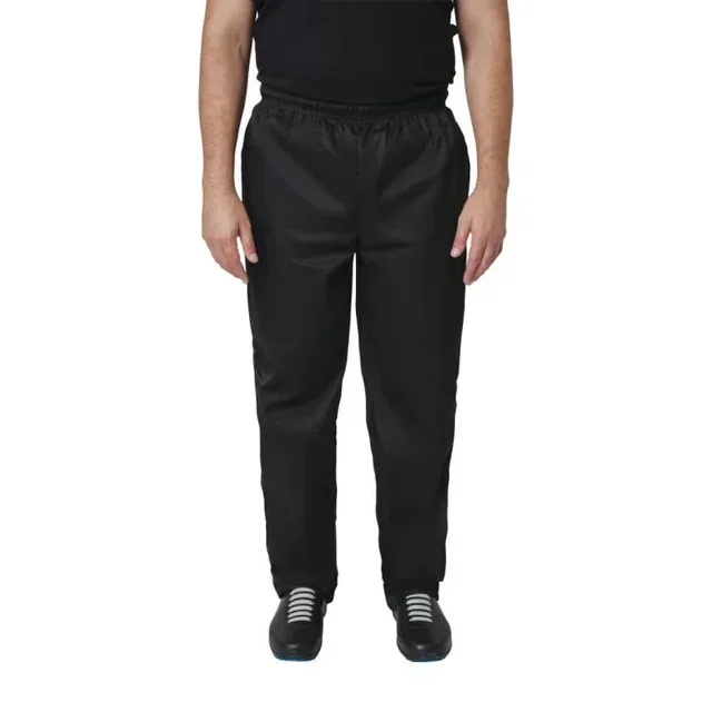 Black Unisex Vegas Chef Pants - Extra Large Size