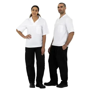 Unisex Black Chef Pants Vegas - Plus Size XXL