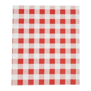 Papel Alimentario Antigrasa Vichy Rojo 310x380 mm - 200 Hojas