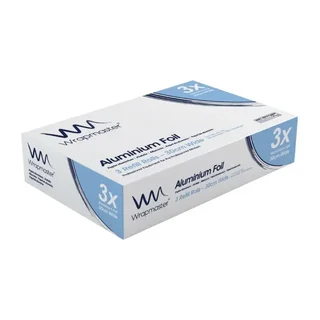 Aluminum Foil 300mm x 90m - Pack of 3 Rolls