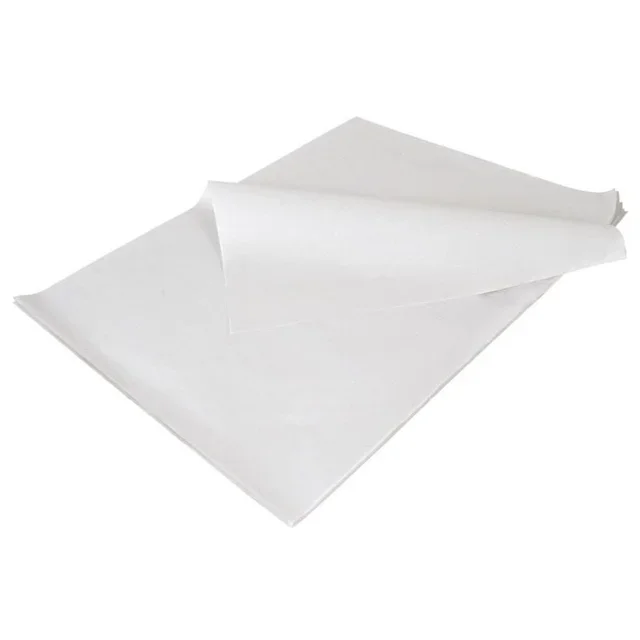 Carta Alimentare Kraft Bianca Anti grasso - Formato 50x65 cm - Confezione da 10 Kg