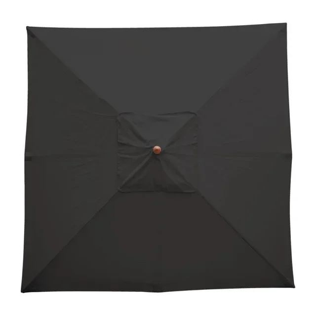 Parasol Cuadrado Negro - 2,5 m de Ancho