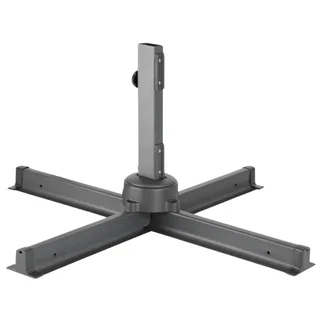 Parasol Excéntrico Venice Redondo Giratorio 360° Negro - Diámetro 3,5 m