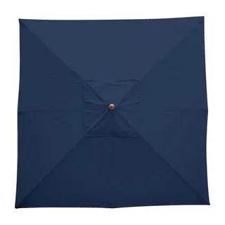 Square Parasol Navy Blue Color - Large Size L 2500 mm