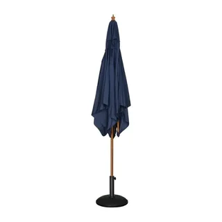 Square Parasol Navy Blue Color - Large Size L 2500 mm