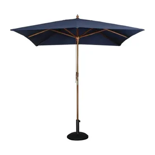 Square Parasol Navy Blue Color - Large Size L 2500 mm