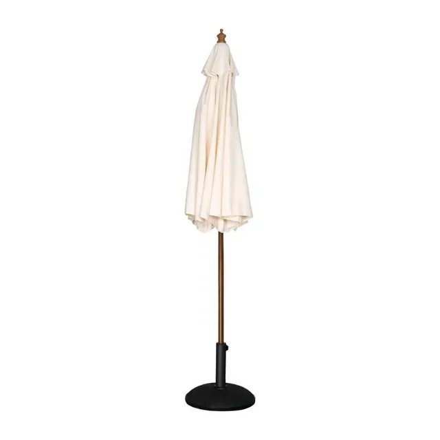Round Garden Parasol Ø 3 m - Cream