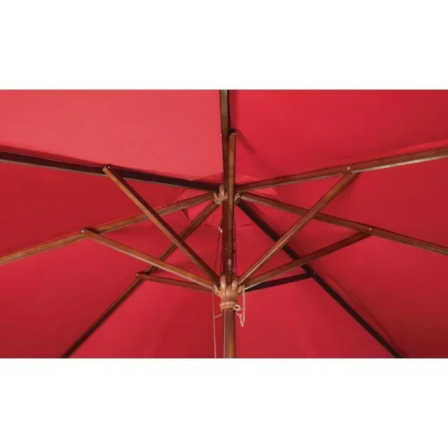 Red Round Parasol - 2.5 m
