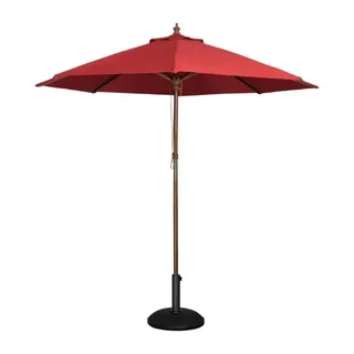 Red Round Parasol - 2.5 m