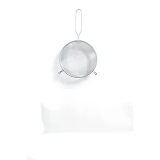 Coador de Aço Inoxidável de Malha Fina - Diâmetro 20 cm