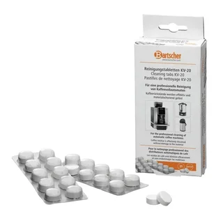 Tabletas Descalcificadoras Máquina de Café - 20 Sobres de Limpieza