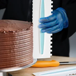 Set of 3 Pastry Icing Combs