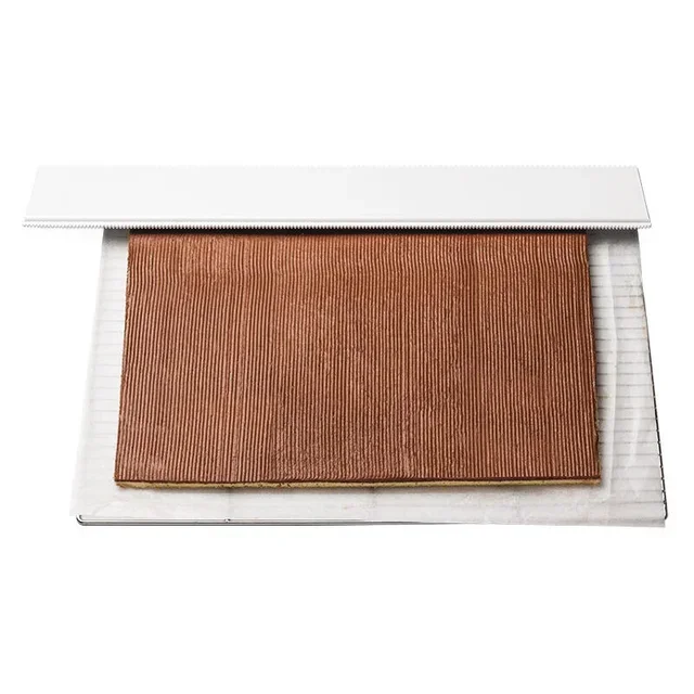 Frisierkamm mit Streifendesign - Länge 34 cm