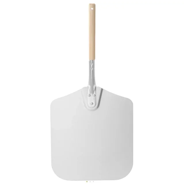 Pala para Pizza Cuadrada Mango Corto - 355 x 710 mm