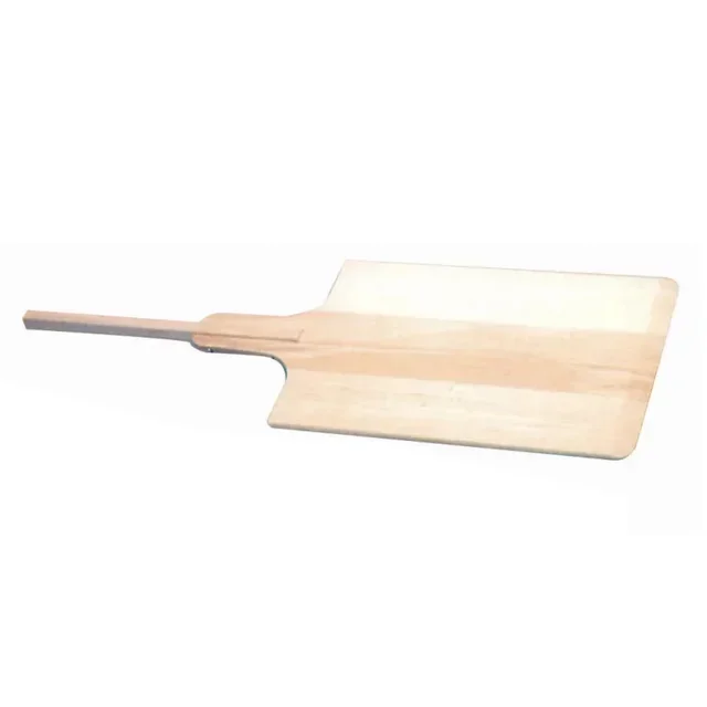 Pelle à Pizza et Pain en Bois Massif - Format Professionnel 60x40 cm