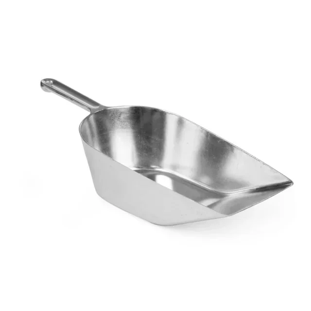 Lightweight Aluminum Garden Scoop - 2 Liter Capacity