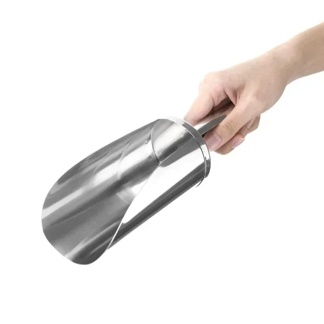 Stainless Steel Service Scoop - 1 Litre Capacity