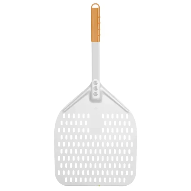 Pelle à Pizza Carrée Perforée Manche Court 300x660 mm