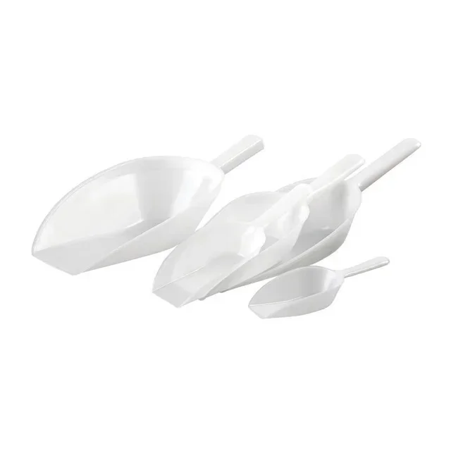 Flour Scoop in Food-Grade Polyethylene - Length 350 mm - Capacity 0.85 Liter