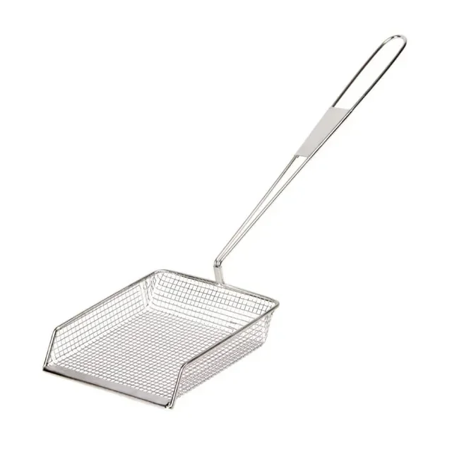 French Fry Serving Shovel Long Handle Stainless Steel 67 cm - 670 x 203 mm