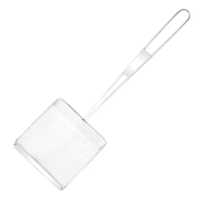 French Fry Serving Shovel Long Handle Stainless Steel 67 cm - 670 x 203 mm