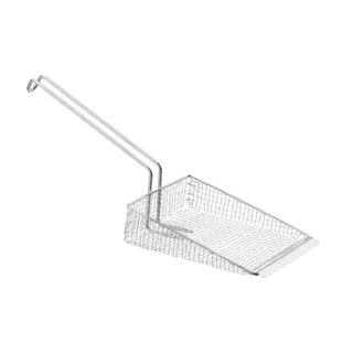 French Fry Serving Scoop - Stainless Steel - 260 x 180 mm