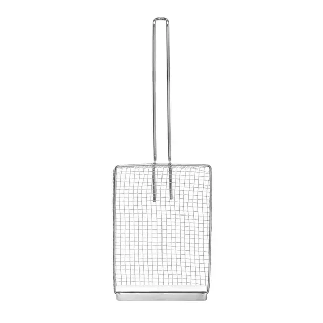French Fry Serving Scoop - Stainless Steel - 260 x 180 mm