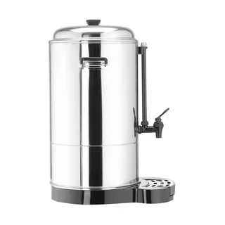 Caffettiera Percolatore a Doppia Parete in Acciaio Inox - 10 Litri