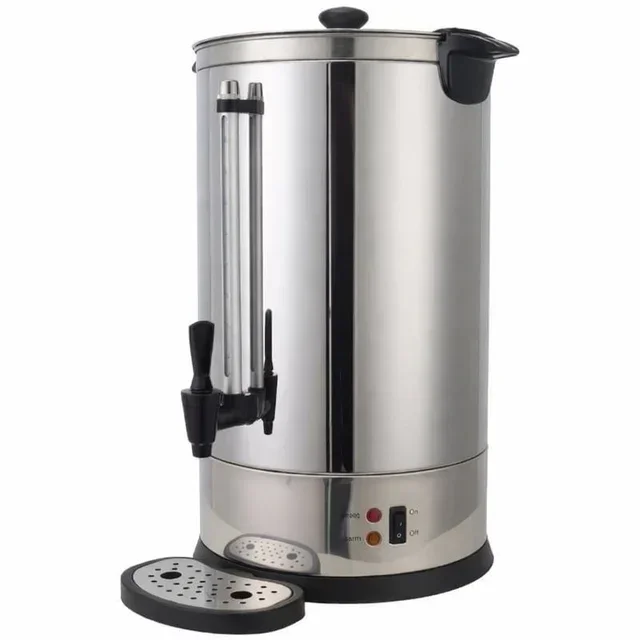 Percolador Elétrico Profissional 14 Litros - Capacidade 100 Xícaras, Filtro Permanente Integrado