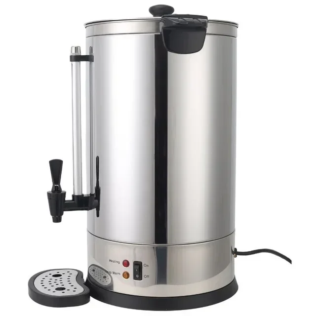 Percolador Elétrico Profissional 14 Litros - Capacidade 100 Xícaras, Filtro Permanente Integrado