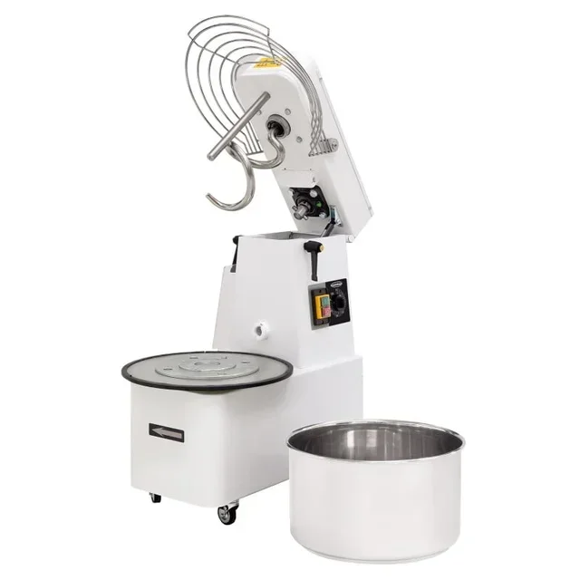 Spiral Dough Kneader with Removable Bowl 22 Liters